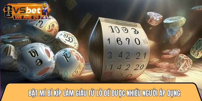 bí kíp làm giàu từ lô đề
